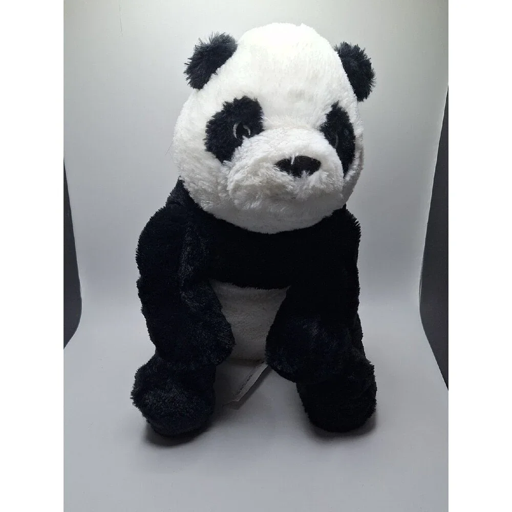 Plush Panda Stuffed Animal - Black & White Cozy Toy